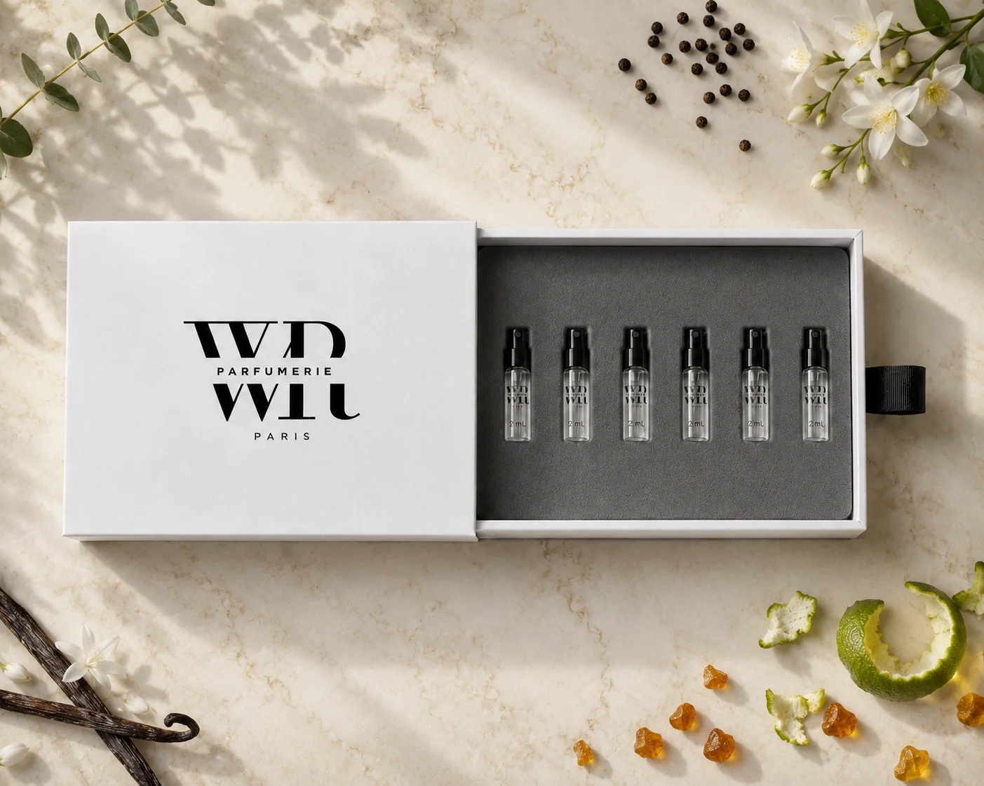 Coffret parfum personnalisé — WR Parfumerie Paris