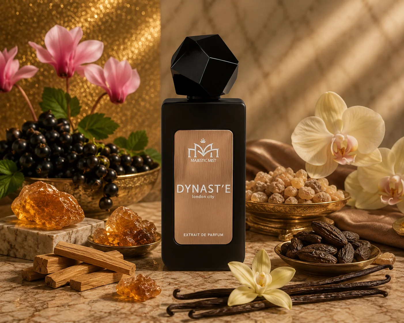 Dynast'e — Majestic Mist, parfum vanille