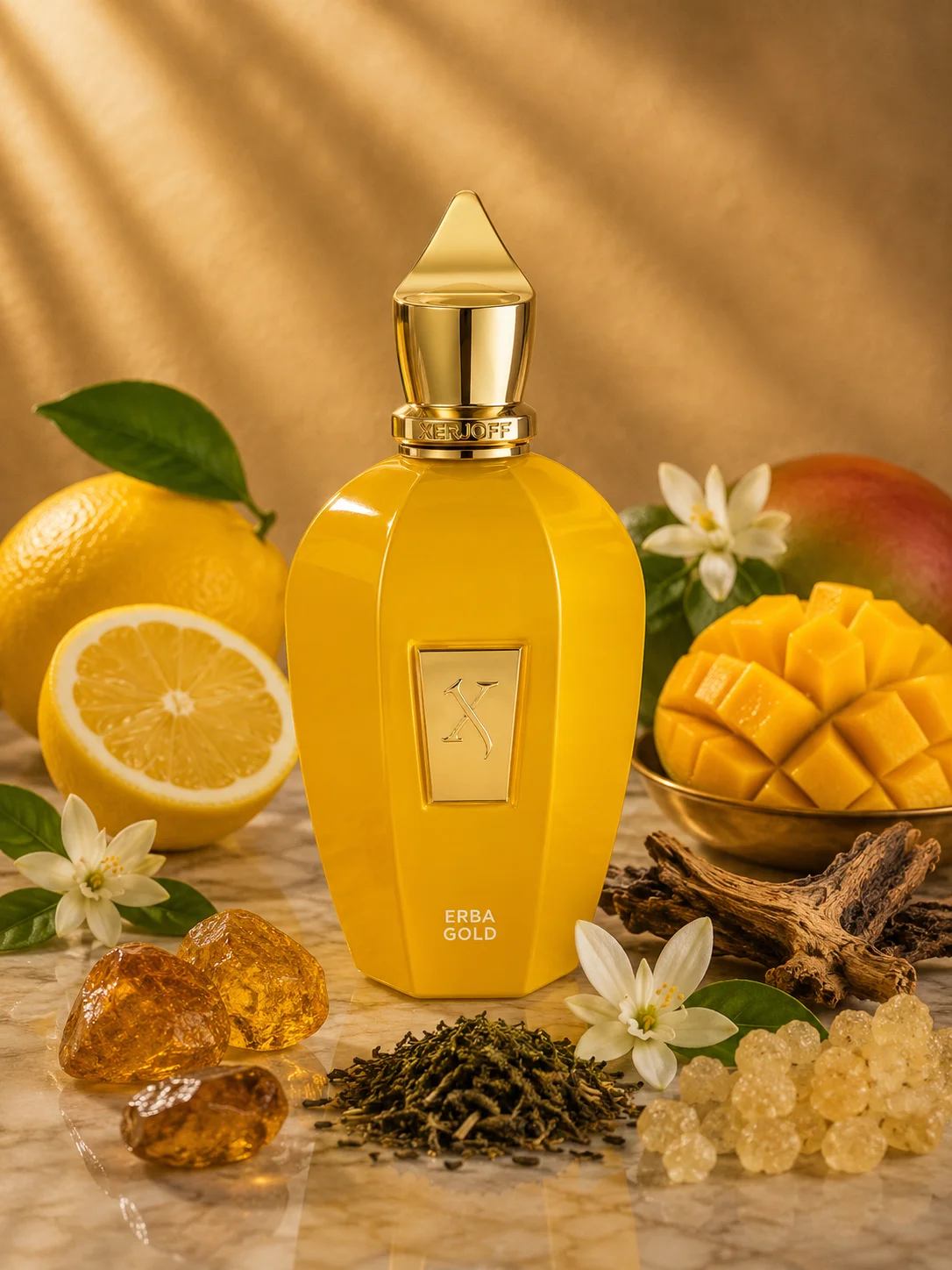 Erba Gold — Xerjoff, parfum de niche frais
