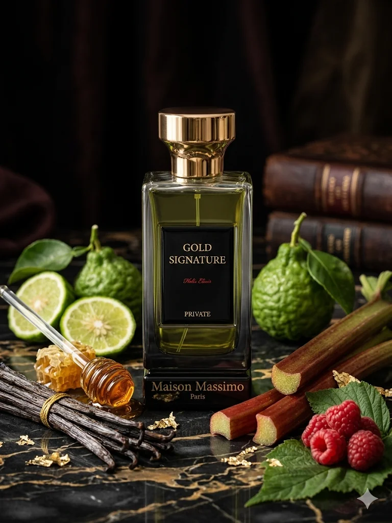 Gold Signature — Maison Massimo, parfum vanille