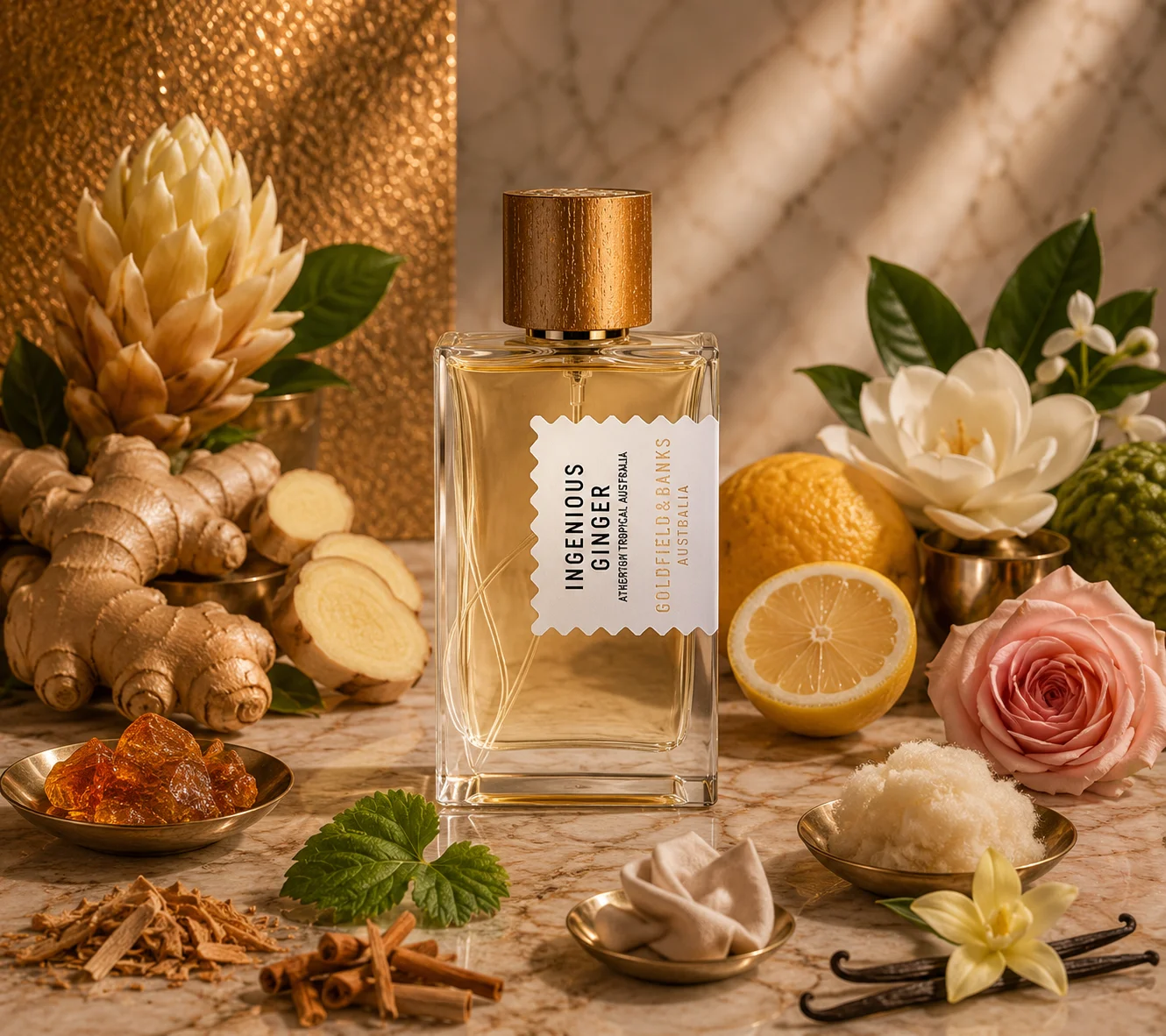 Ingenious Ginger — Goldfield & Banks, parfum jasmin