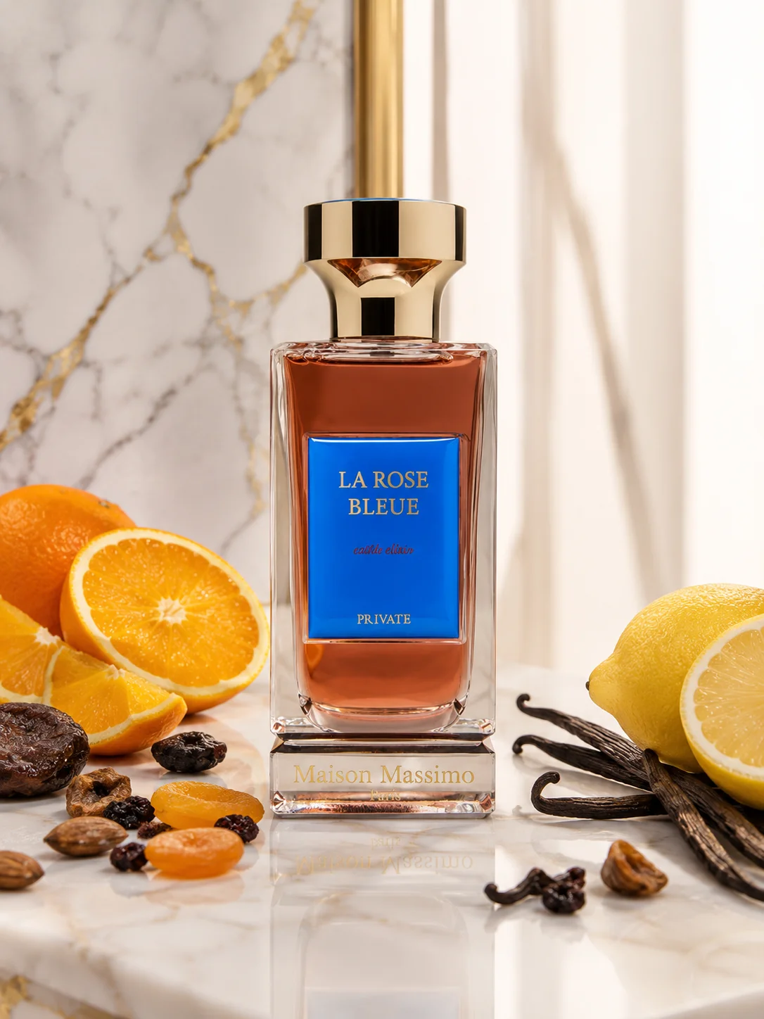 La Rose Bleue — Maison Massimo, parfum vanille