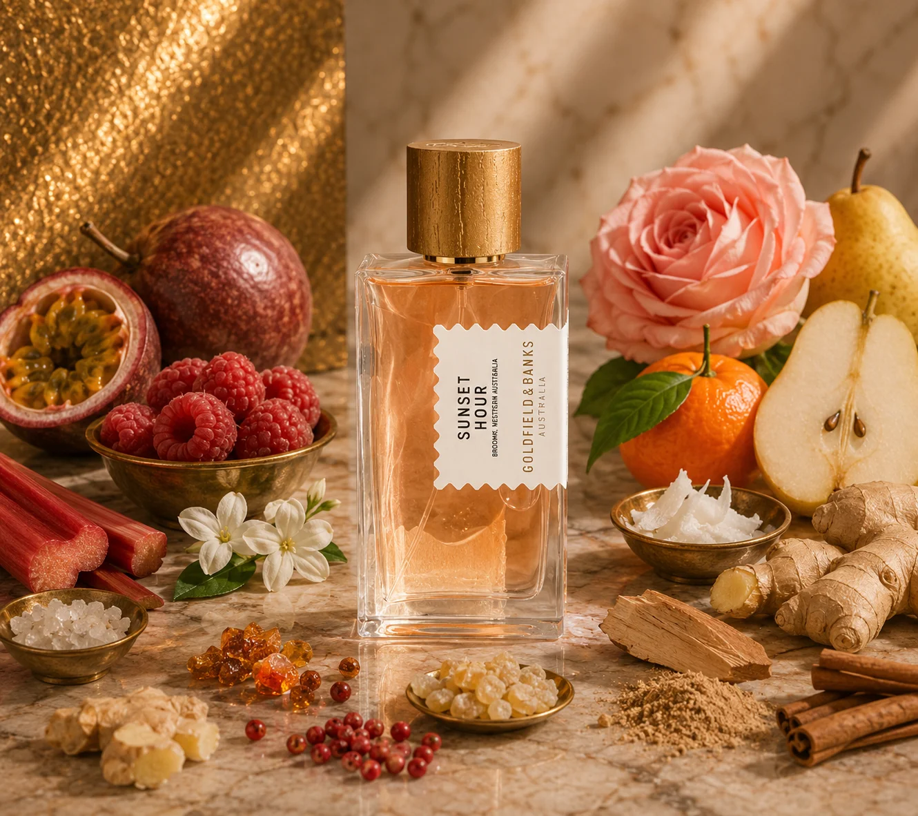 Sunset Hour — Goldfield & Banks, parfum jasmin