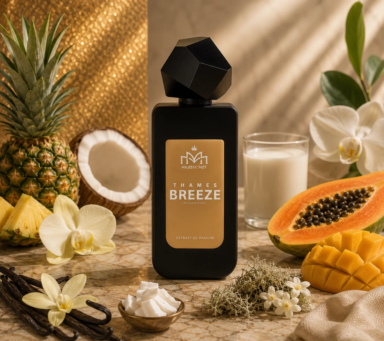 Thames Breeze — Majestic Mist, parfum vanille
