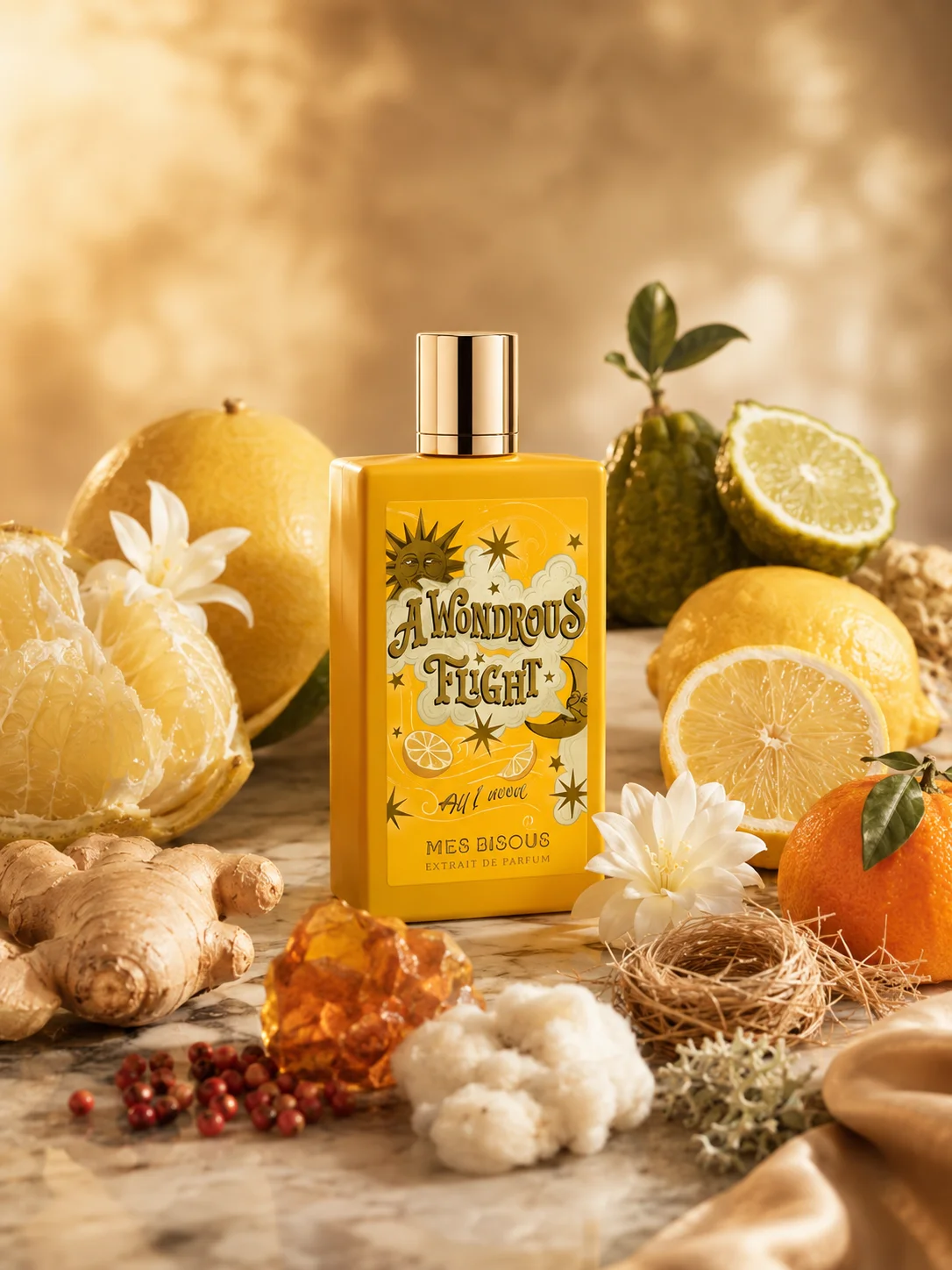 A Wondrous Flight — Mes Bisous, parfum rose